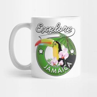 Explore Jamaica logo Mug